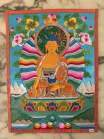 Tangka Buddha Shakyamuni "Ciotola Blu"