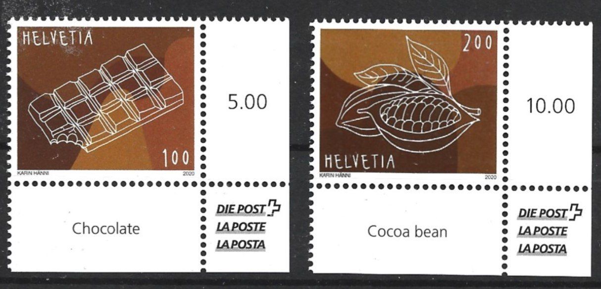 Tous les timbres: 2020 Schweiz – D'occasion à Trübbach par Sammer51