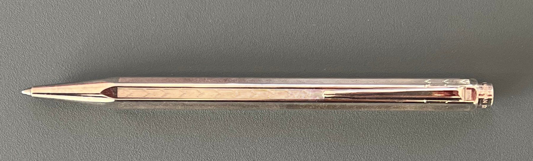 Caran D'Ache Penna & Evidenziatori: Caran d’Ache Kugelschreiber Ecridor mit "PVB/APC" Werb – Usato da Ostermundigen venduto da iFonso 2
