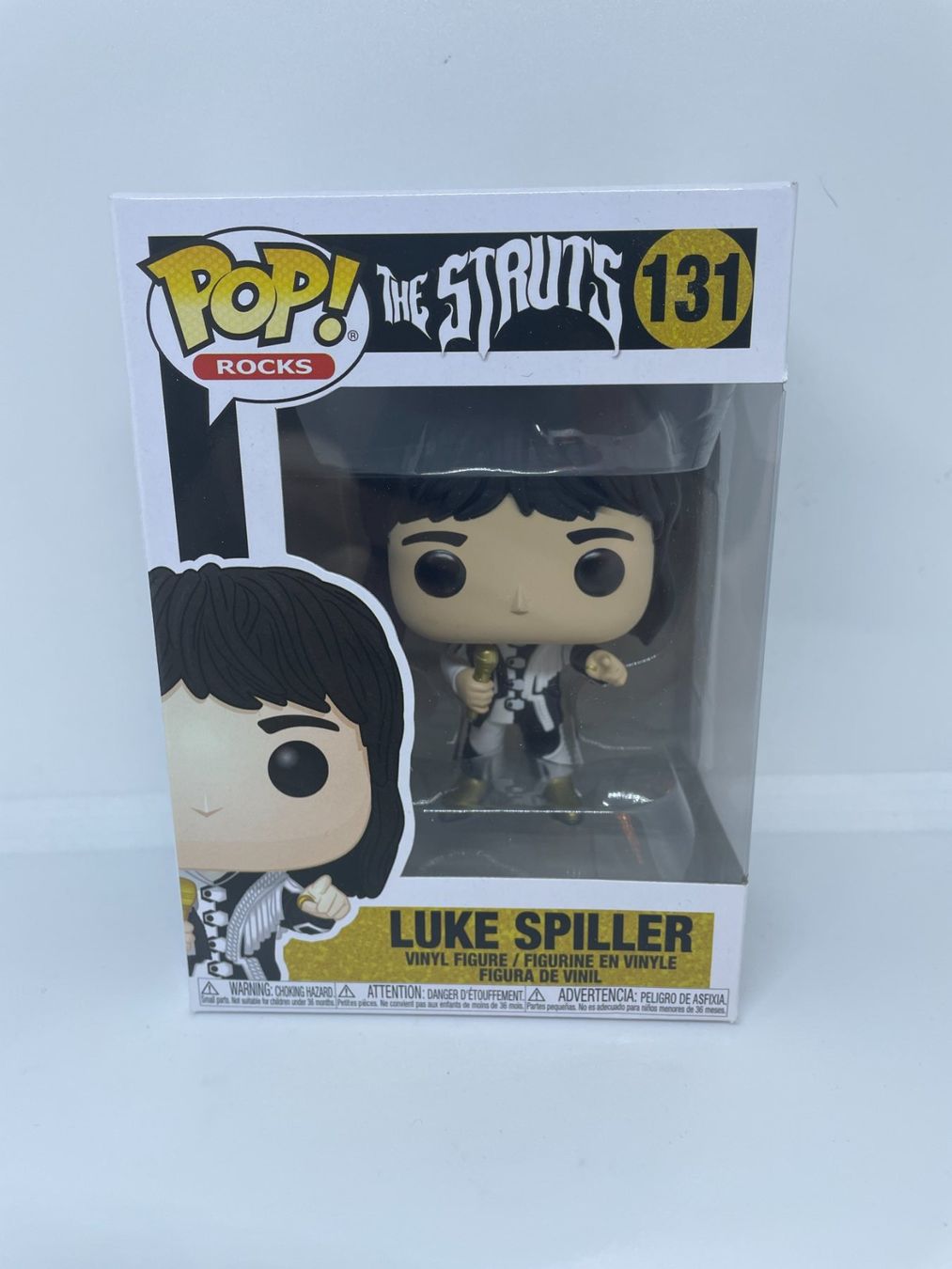 Funko Statuette: Funko Pop Luke Spiller 131 The Struts – Nuovo e nell'imballaggio originale da Monthey venduto da Black-Cockatoo