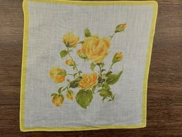 Taschentuch Motiv Rose