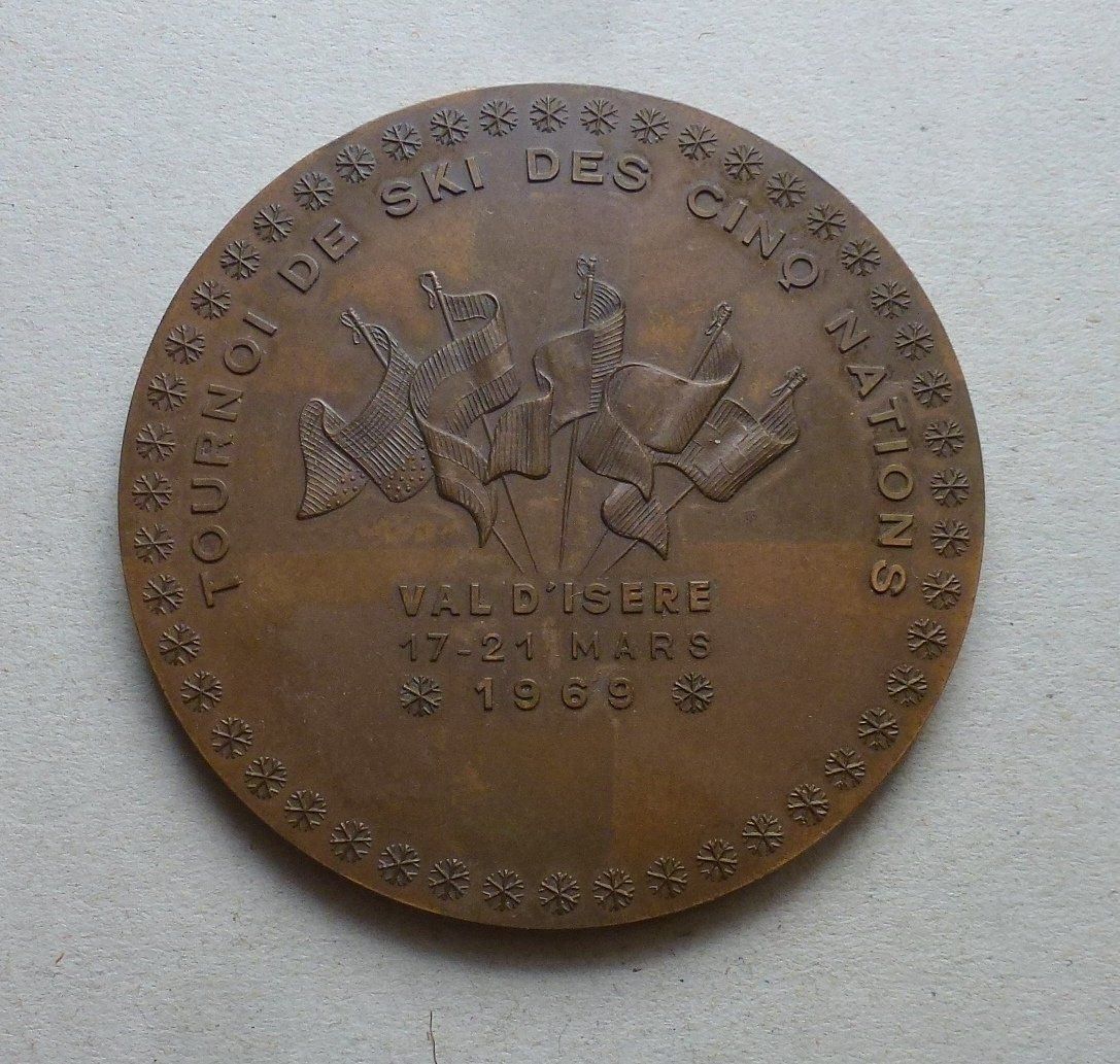 Medaglie: Bronze Medaille ++ Val d`Isere 1969 – Usato da Walkringen venduto da Casablanca777