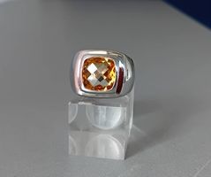 Ring Silber mit Citrin