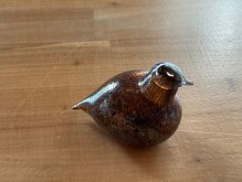 Nuutajärvi Glas Vogel Figur