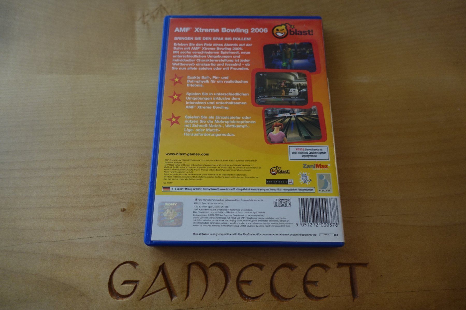 Sony Spiele: AMF Xtreme Bowling 2006 – Gebraucht aus Steinach von Gamecet 2