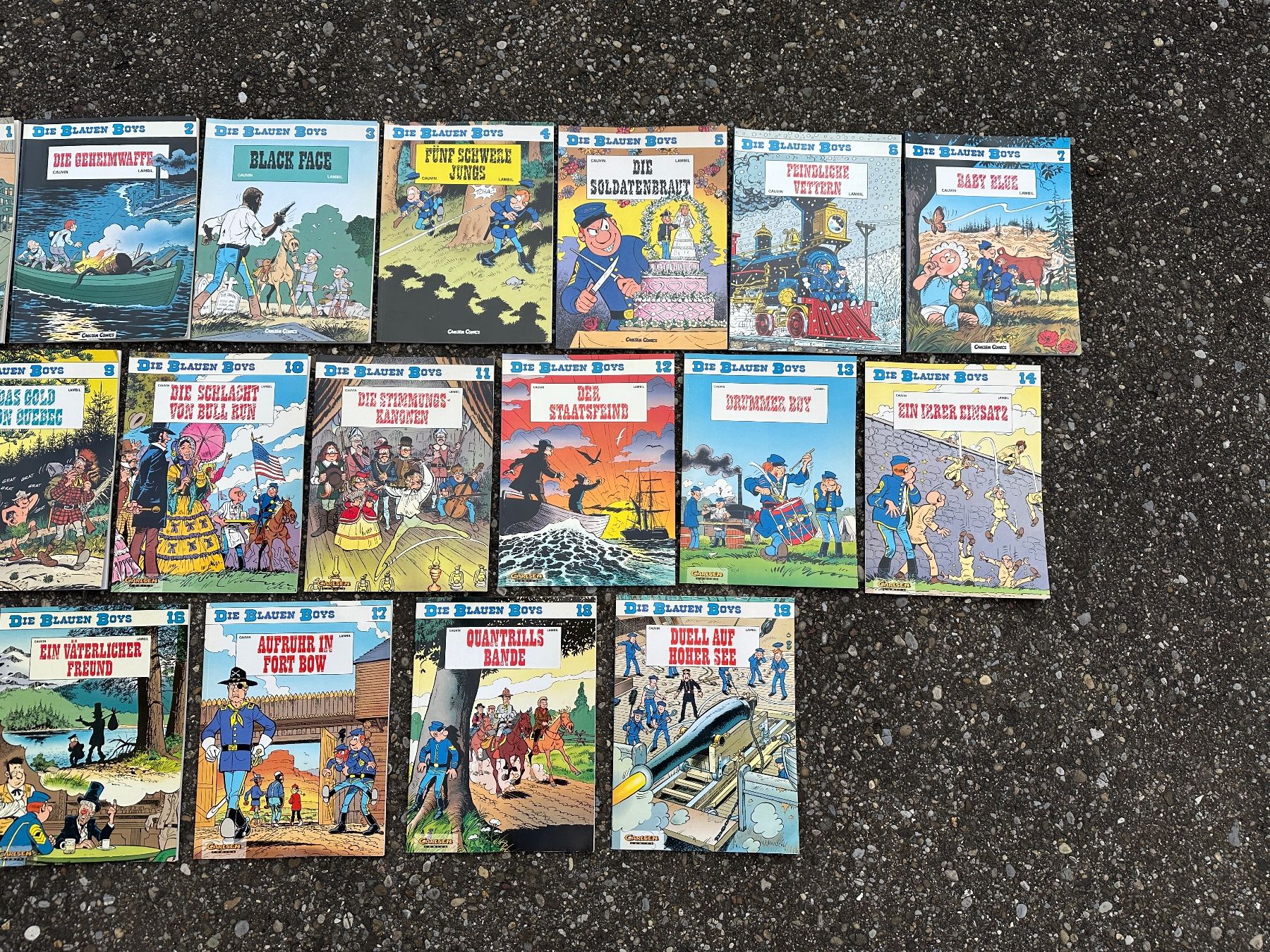 Fumetti: Die Blauen Boys 1 - 20 / Carlsen Comics – Usato da Zürich venduto da frauflufelberg 2