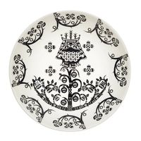 6 x Iittala Taika: schwarz Teller tief 20cm