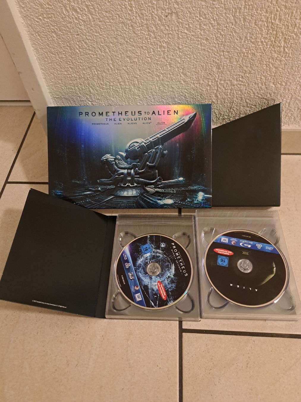 Alle DVDs: Alien Blu-ray Collection Prometheus Alien Covenant Top! – Gebraucht aus Wollerau von  2