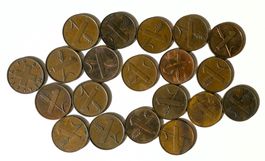 20 Einräppler Schweiz 1951-1969(verschiedene Jahrgänge) Set1
