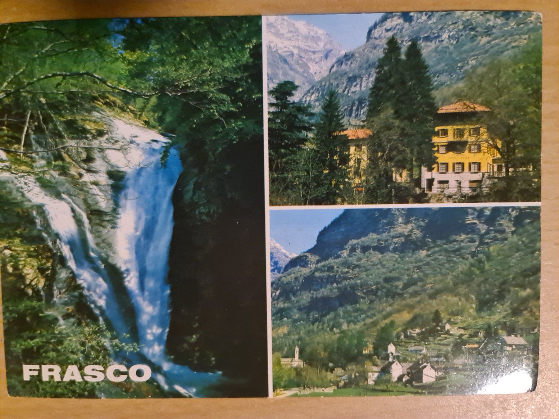 Cartoline postali: Ansichtskarte Albergo Efra Frasco – Usato da Dintikon venduto da Vexi