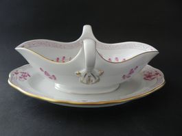 Schöne Sauciere * INDISCH PURPUR * von Meissen - 1. Wahl