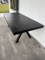 Esstisch Mango Schwarz 