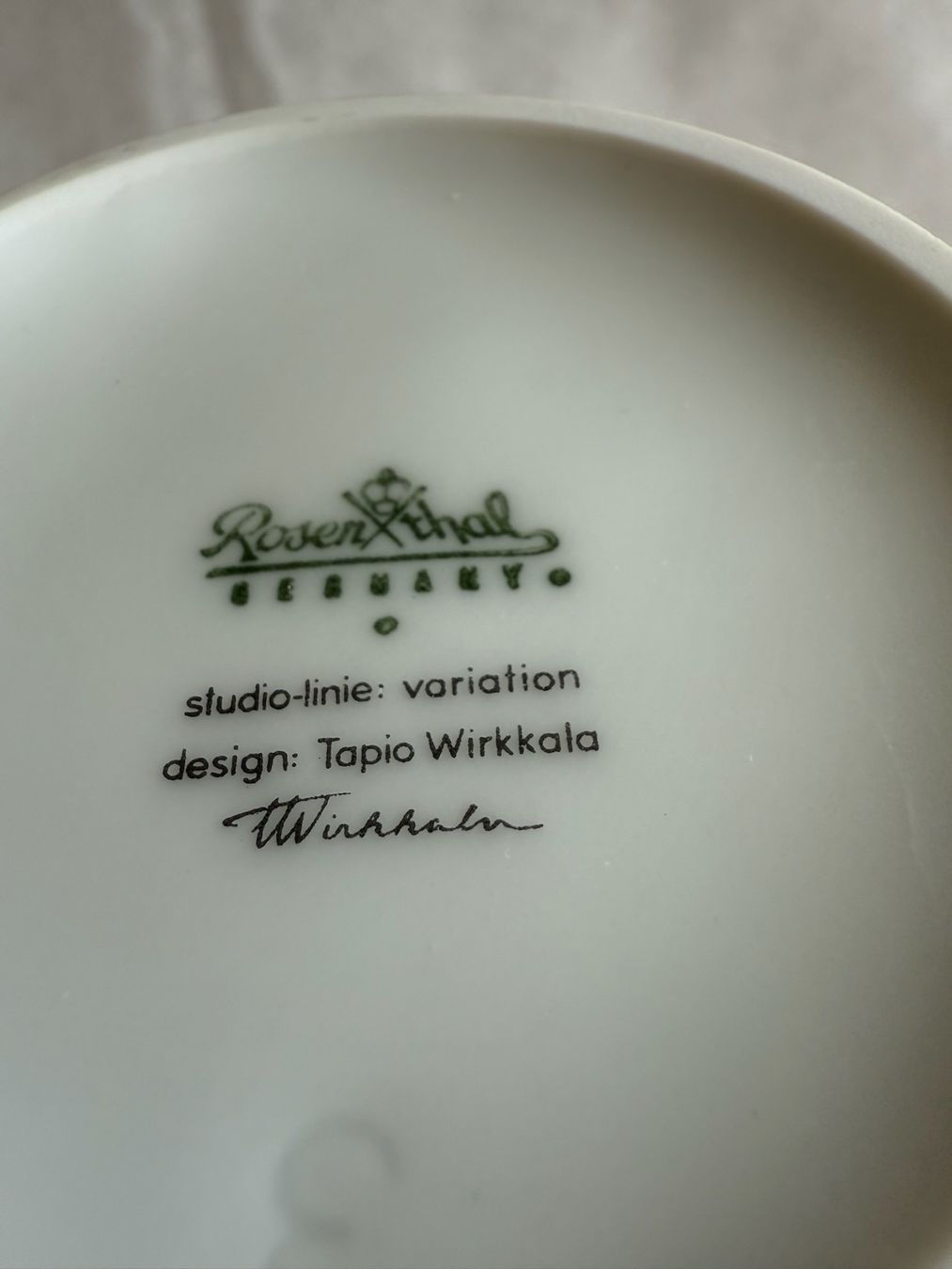 Rosenthal Teiere: Rosenthal - Variation-  Tapio Wirkkala - théière – Usato da Sion venduto da accroshoes 3