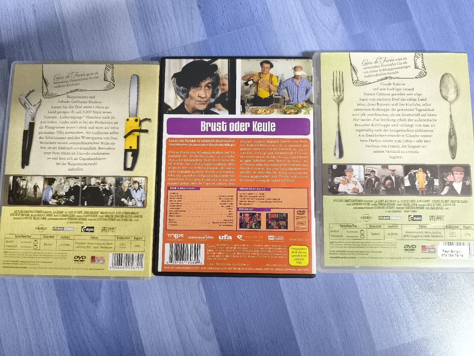 Tutti i DVDs: Louis de Funes – Usato da Bichelsee venduto da Andi790 1
