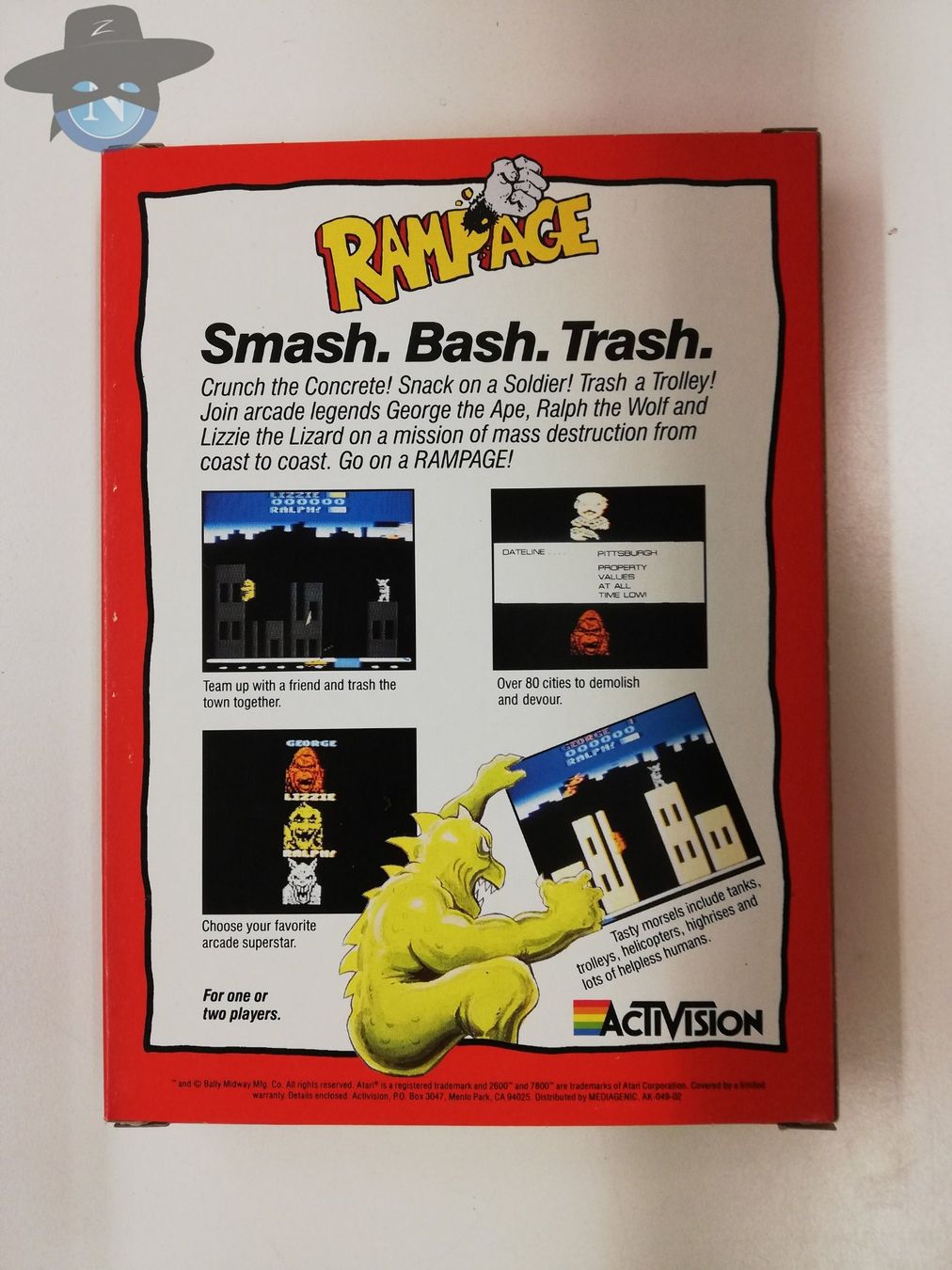 Atari Giochi: Rampage (Arcade Game) / Atari VCS 2600 – Usato da St. Gallen venduto da zorro_dc 6