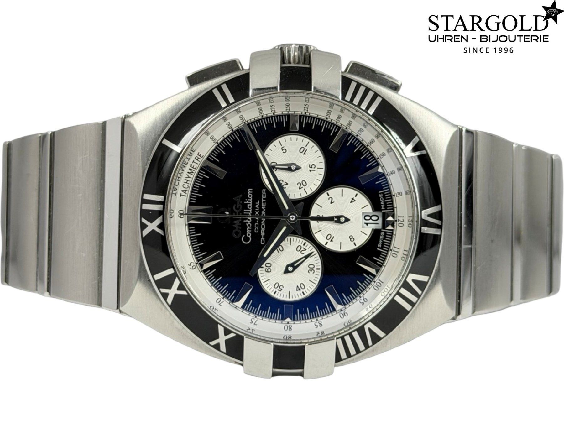 Omega Uhren: Omega Constellation Double Eagle - 1519.51.00 – Gebraucht aus Zürich von Stargold-Uhren 6