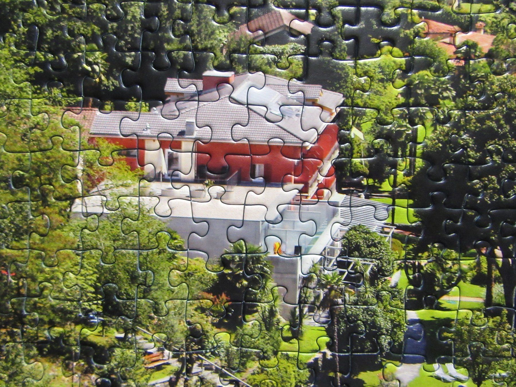 Puzzle: Puzzle - 500 Teile - Hotel Collinetta, Ascona - von 2012 – Usato da Auenstein venduto da Padabimbim 3