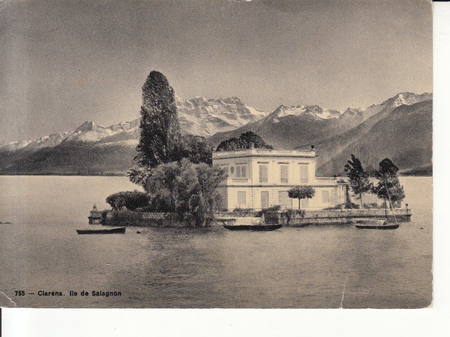 Cartoline postali: Clarens Insel 1952 – Usato da Bürglen TG venduto da StampGraf