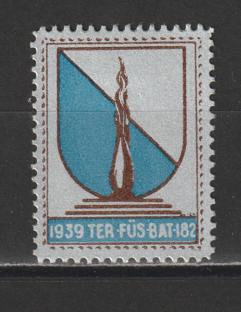 Tutti i francobolli: Territorial-Trp. Nr. 377/1 * – Usato da Siebnen venduto da Fstaehli