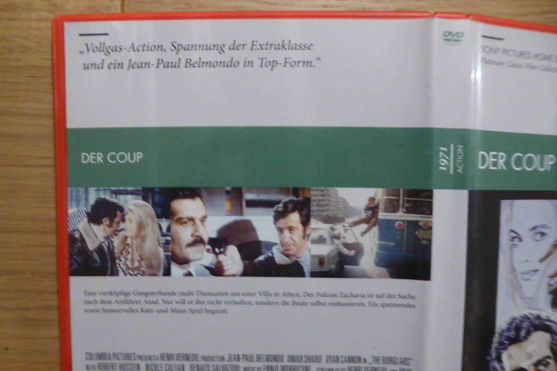 Tutti i DVDs: DVD Belmondo Sharif Der Coup – Usato da Allschwil venduto da Summelsarium 1