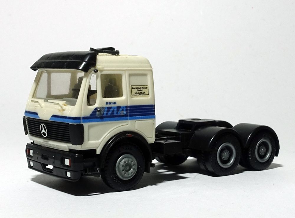 Grue Mercedes 3 Essieux Gergen #3057.1 Conrad 1/50 – Avec Boîte D'origine