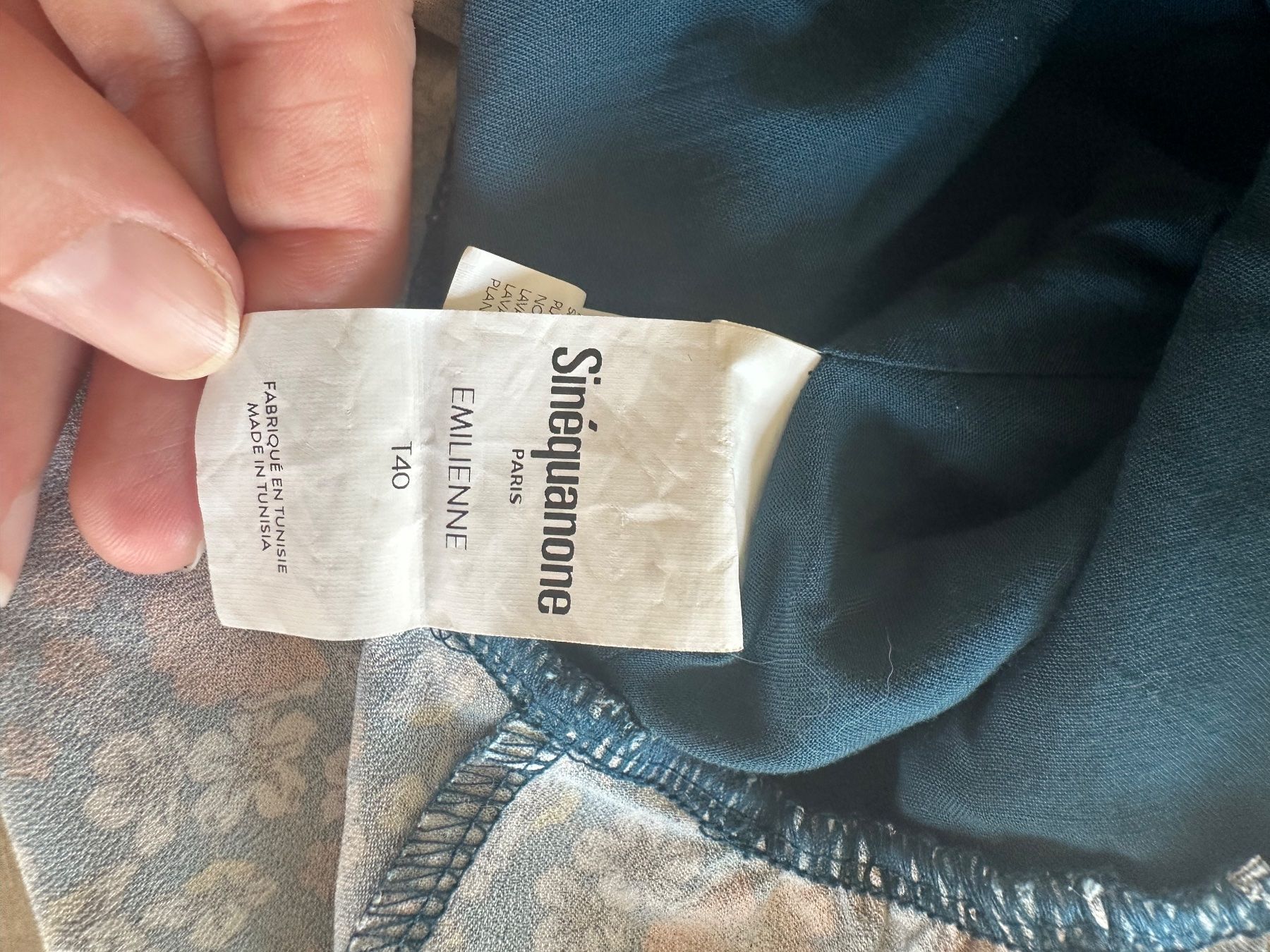 Top: Haut fleuri – Nuovo (secondo la descrizione) da Lausanne venduto da sou_w9bl 6