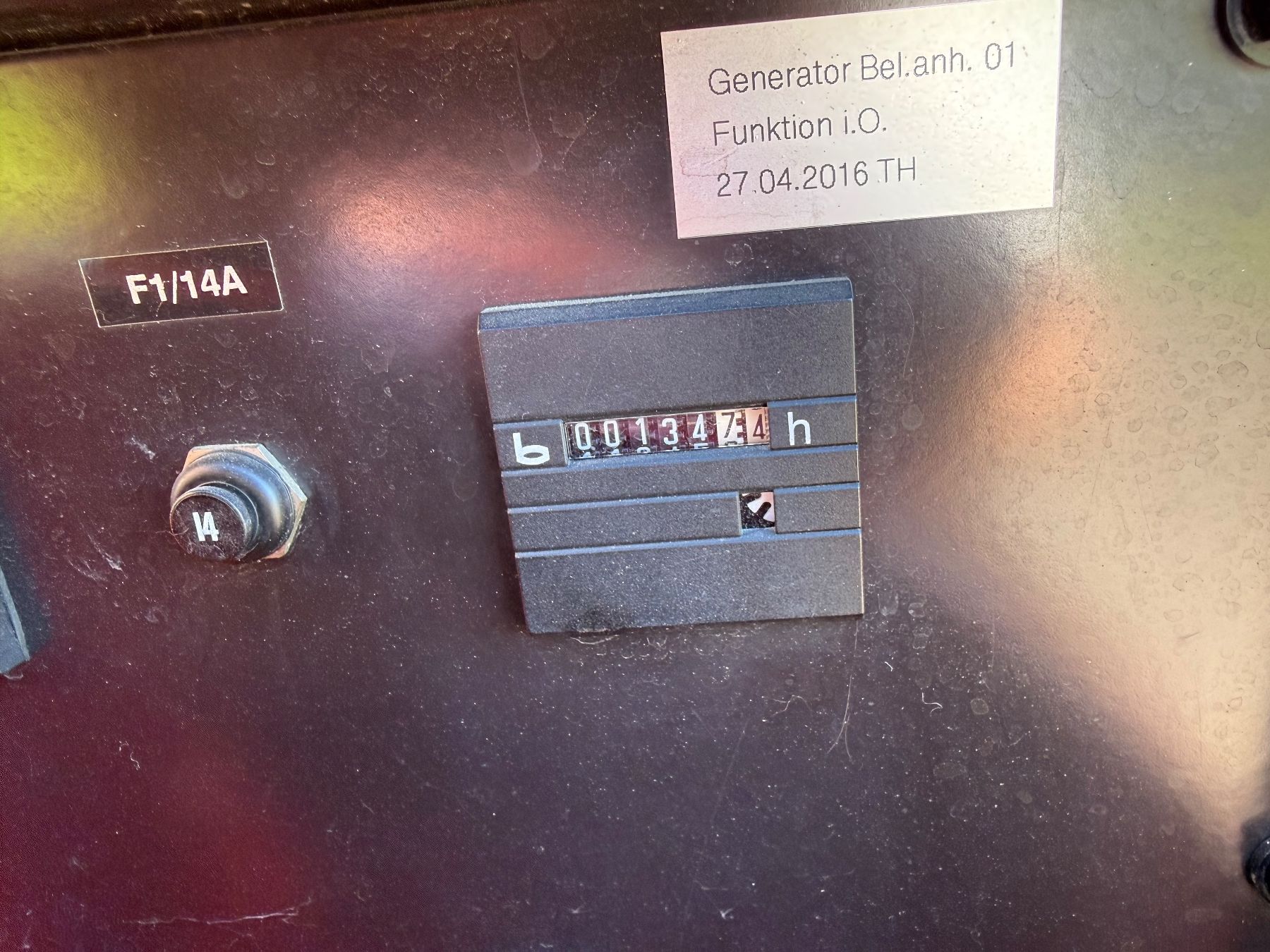 Generatori di corrente: Notstrom Generator Anhänger Scheinwerfer Beleuchtungsmast – Usato da Büsserach venduto da Schildi1989 3