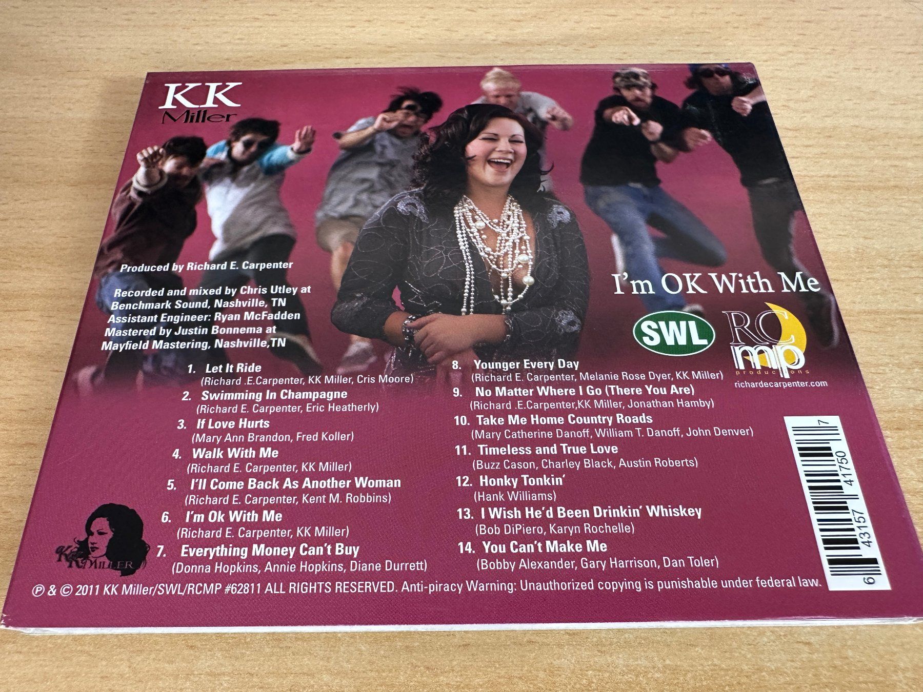 CD: KK Miller – I'm Ok With Me – Usato da Rikon im Tösstal venduto da Alpenmutz 1
