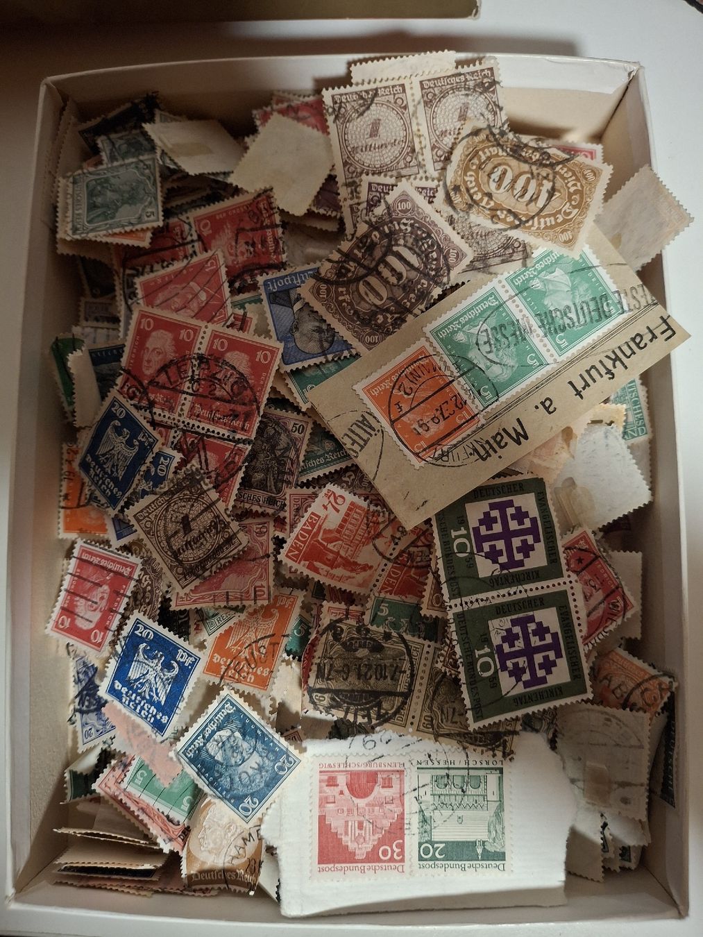 Tutti i francobolli: Konvolut alte deutsche Briefmarken – Usato da Malters venduto da fab_hnv9