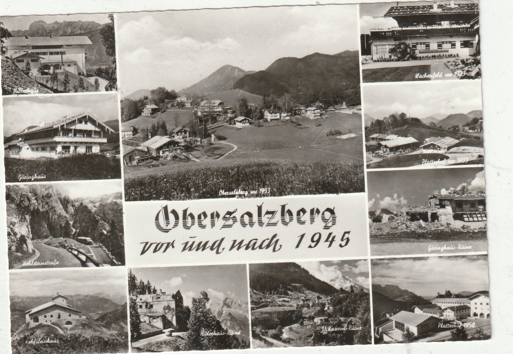 Ansichtskarten: Obersalzberg – Gebraucht aus Lumbrein von made02