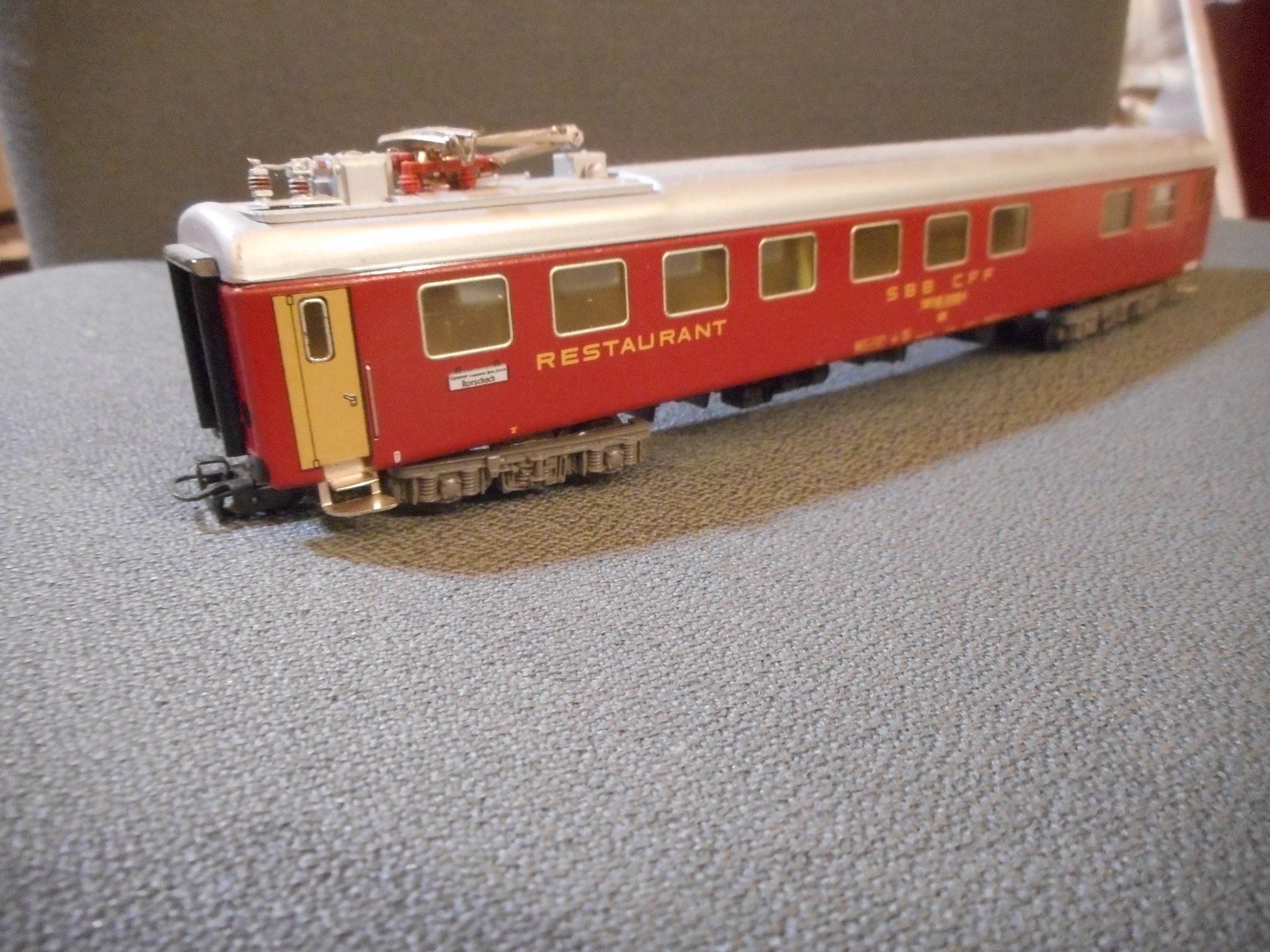 Märklin Modellini di ferrovie: Märklin Speisewagen Blech – Usato da Bretzwil venduto da gbfluck 3