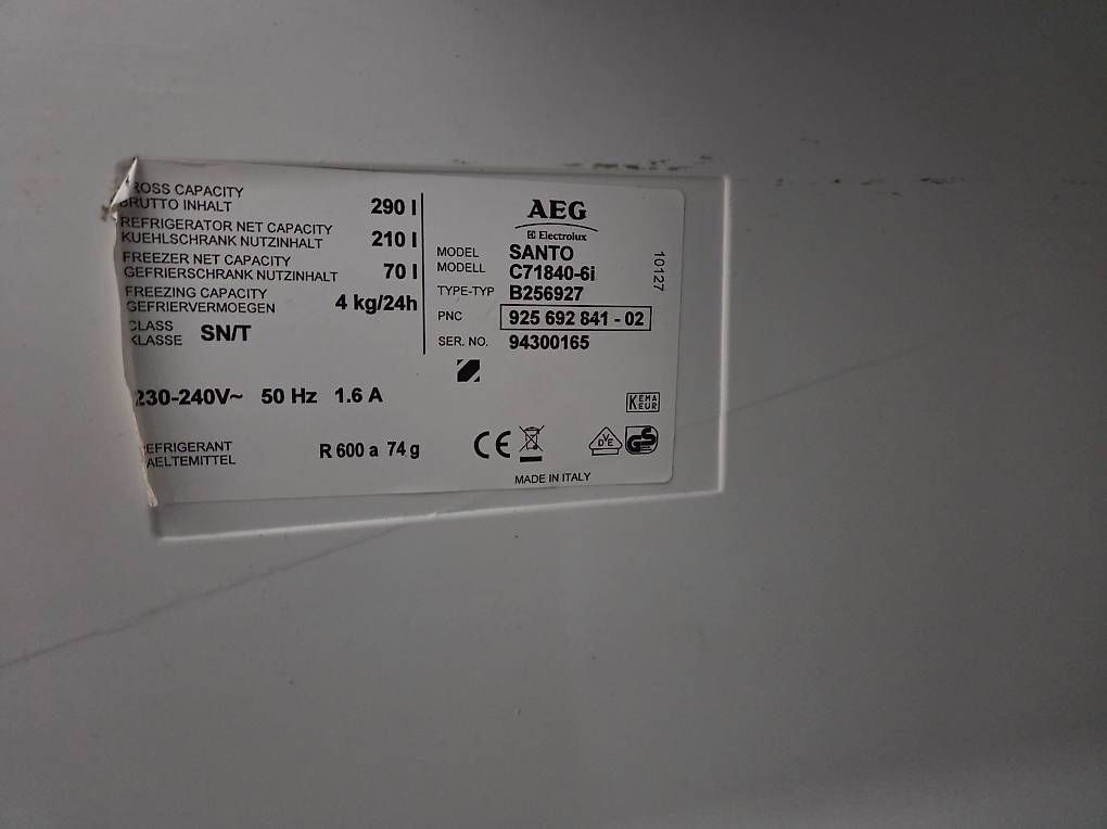 Réfrigérateurs: Kühl/Gefrierschrank AEG – D'occasion à Büttikon AG par Peet1 3