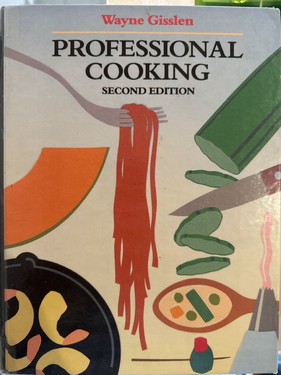 Bücher: Sachbuch Professional Cooking 2. Auflage Wayne Gisslen – Gebraucht aus Niederlenz von Lusado