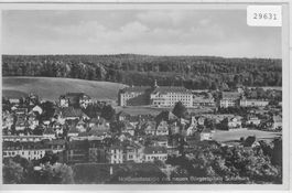 Nordwestansicht des neuen Bürgerspitals