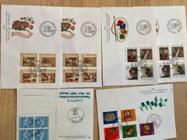 Bundesfeiermarken Couvert