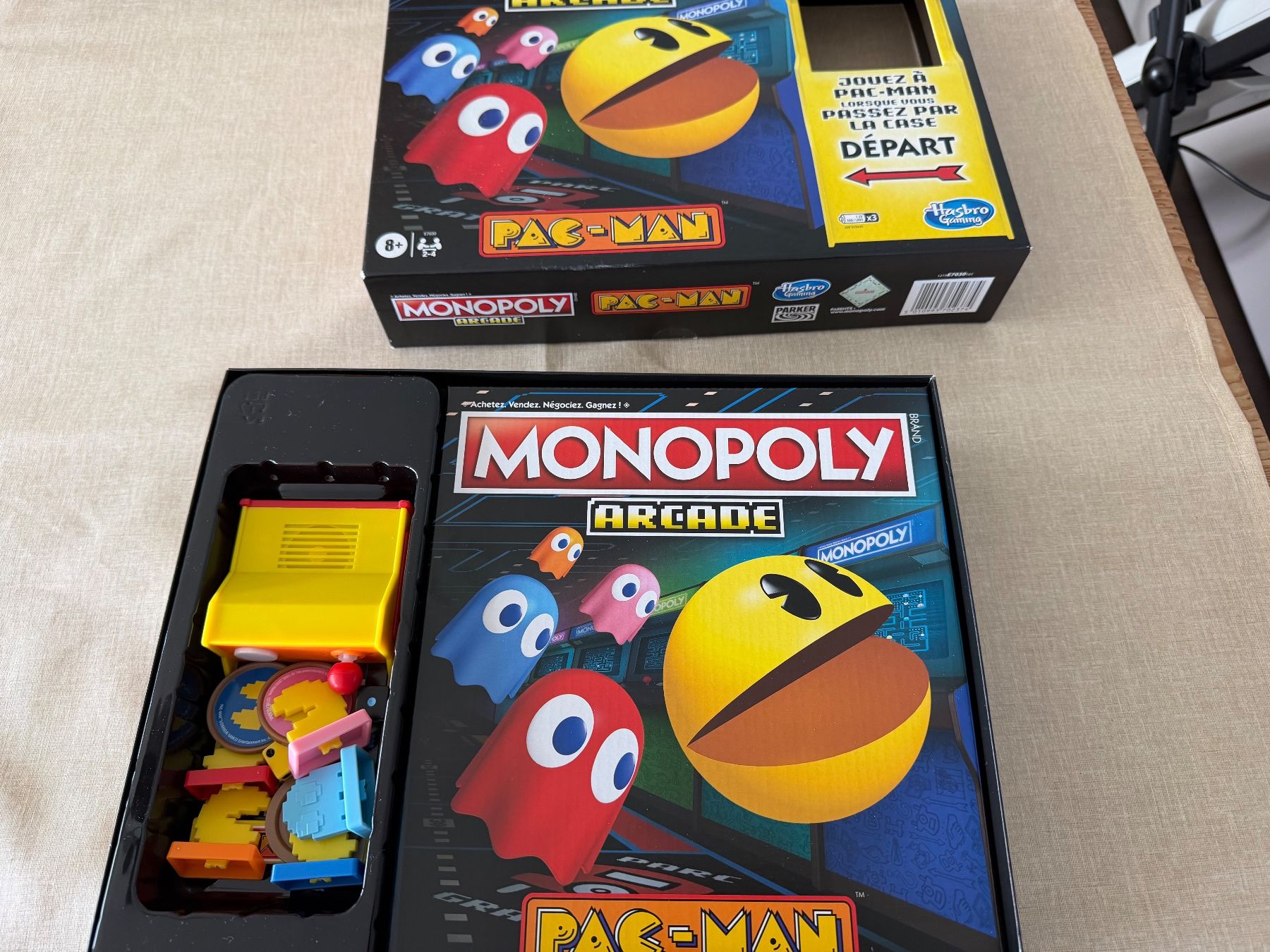 Spiele: Monopoly Arcade Pac-Man Brettspiel komplett – Neu (gemäss Beschreibung) aus Oberägeri von kaitanja 1