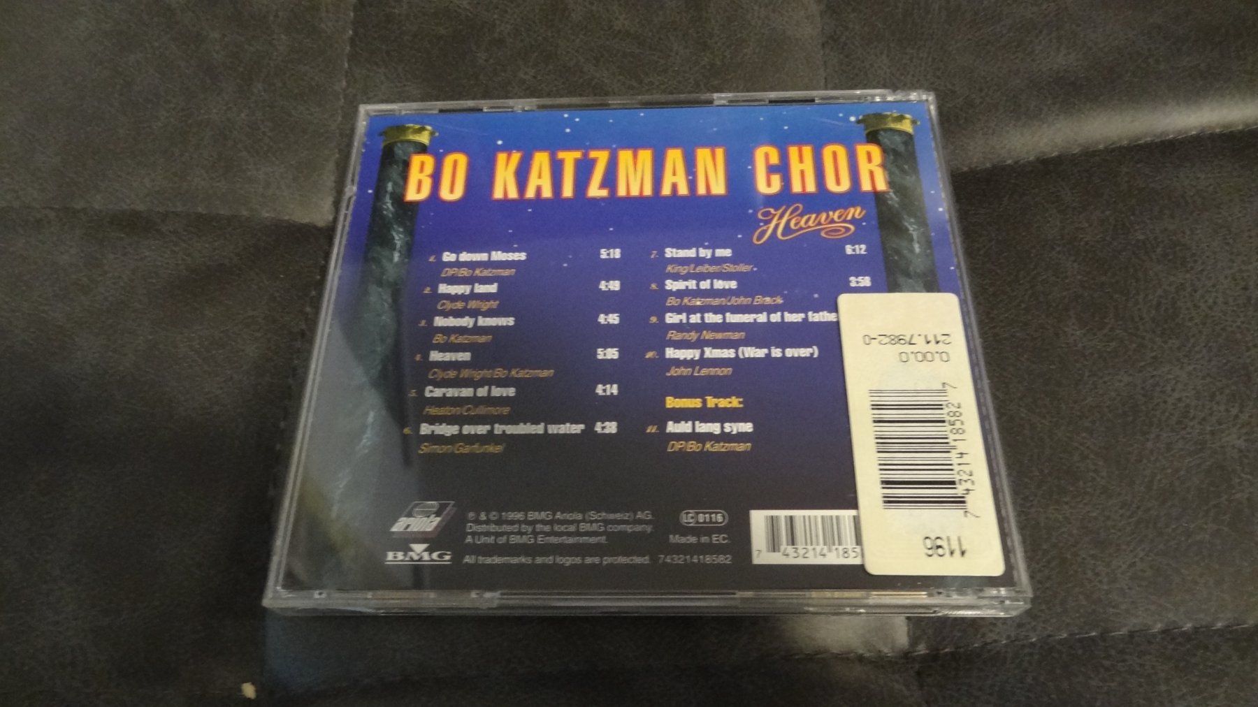 CDs: Bo Katzman Chor - Heaven CD – Gebraucht aus Olten von Disc-Ausverkauf 1