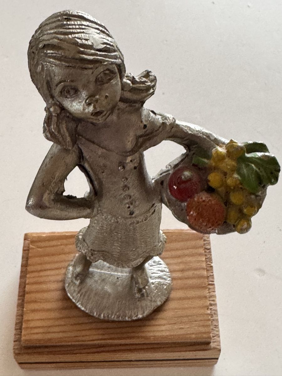 Statuette: Vintage Zinnfiguren Junge und Mädchen – Usato da Lotzwil venduto da Tgdromad 4