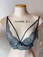 HUNKEMÖLLER, Bügel-BH Meghan Up, Grösse 75B, Farbe Grau/Grün