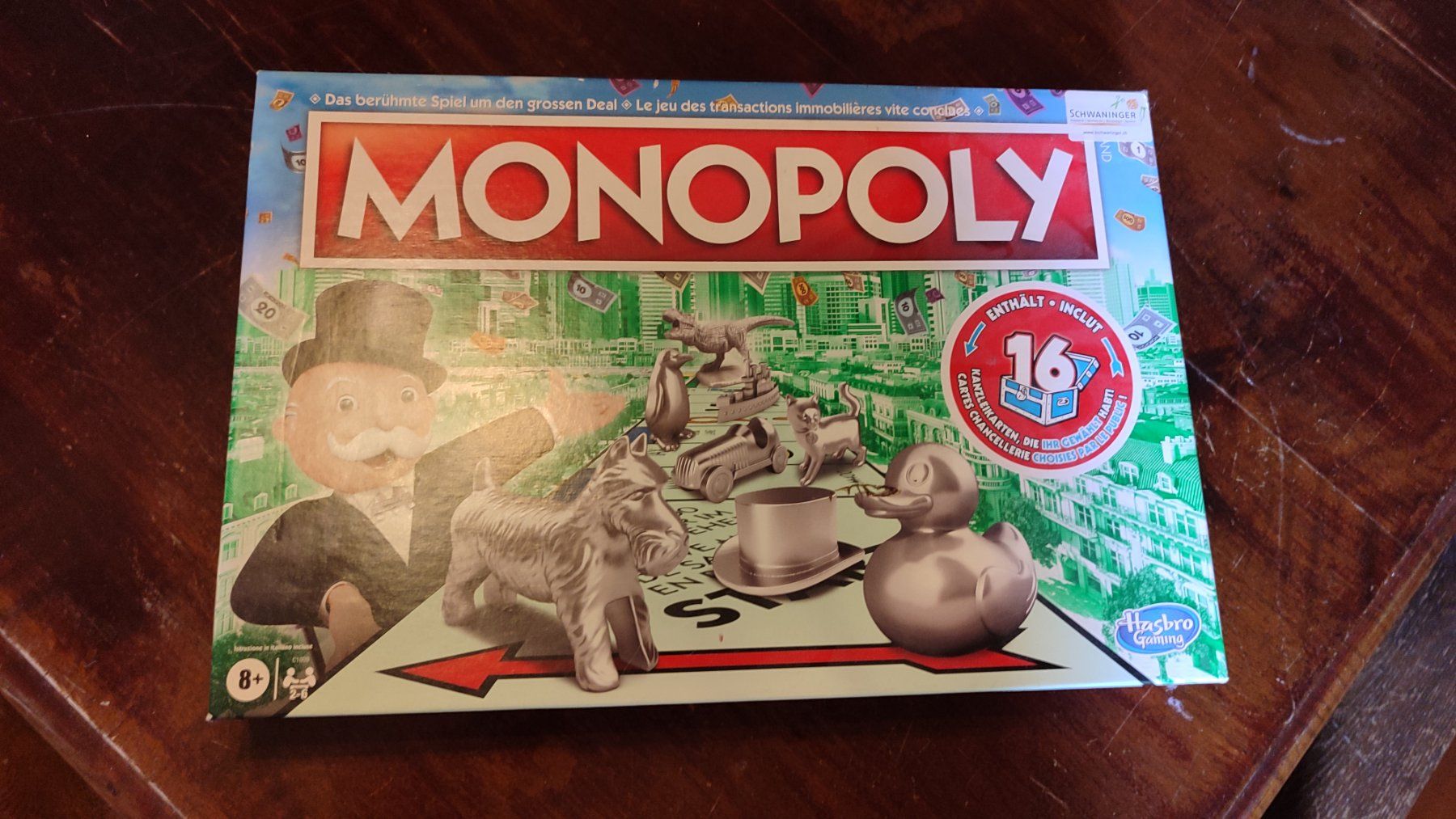 Hasbro Giochi: Monopoly Brettspiel Neu Originalverpackt – Nuovo e nell'imballaggio originale da Brüttisellen venduto da nic_xm7s