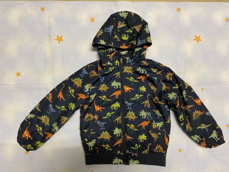 Regenjacke mit Dinosauriern Grösse 110/116