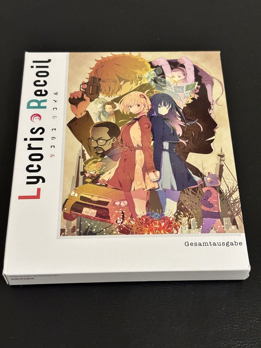 Tutti i DVDs: Lycoris Recoil Gesamtusgabe Anime Serie – Usato da Luzern venduto da Armastra