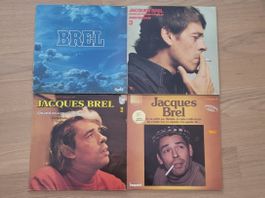 4 LP  Jacques Brel