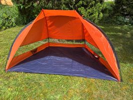 Strandmuschel/Wind- Sonnenschutz für unbeschwerten Sommertag