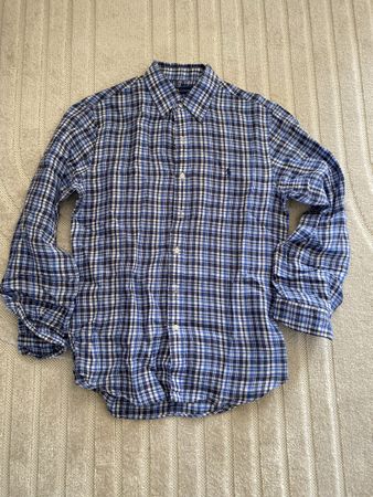 Ralph Lauren Hemd Ocean Wash Linen (Grösse M, Slim Fit)