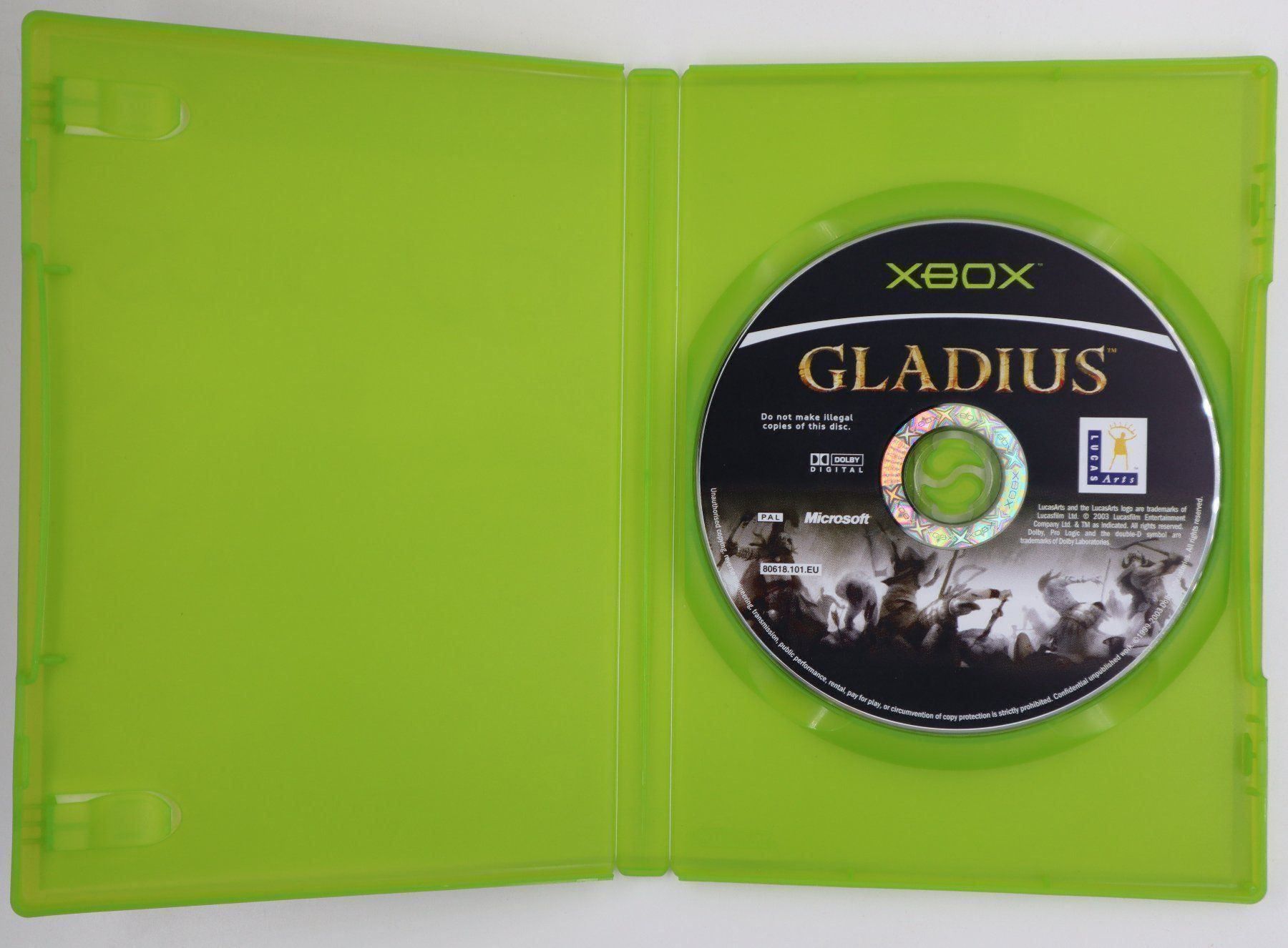 Microsoft Giochi: Gladius Original XBox PAL Englisch – Usato da Baden venduto da TellsKuchenhaus 2