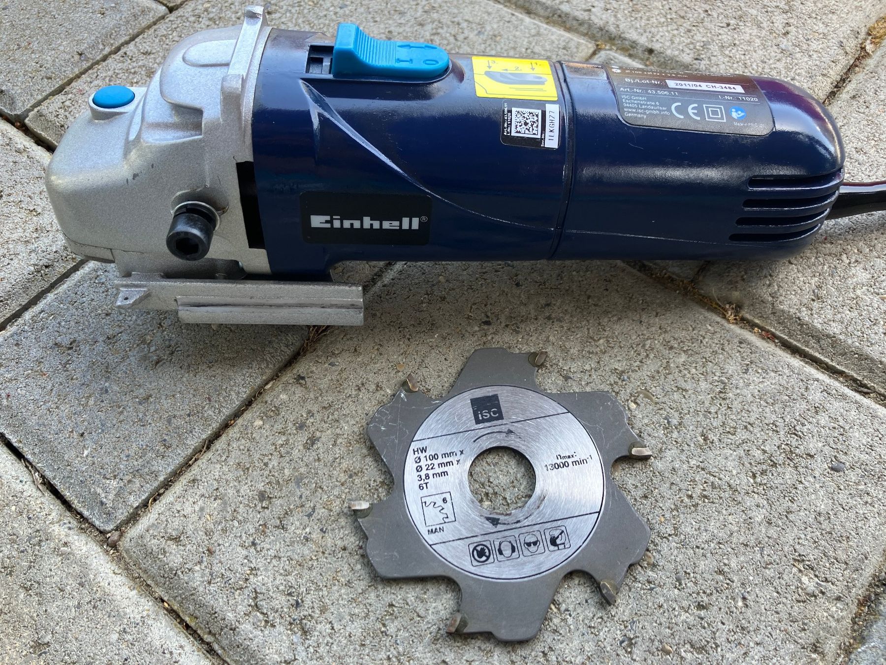 Einhell Toutes les machines: Flachdübelfräse, Einhell – D'occasion à Riedholz par mastercom 5