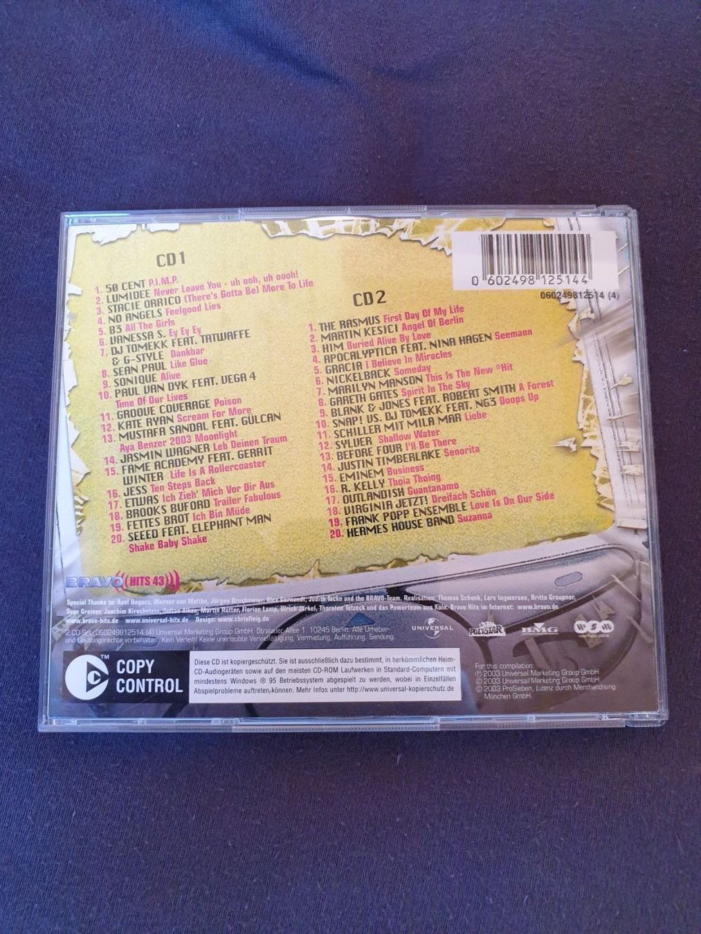 CD: Bravo Hits 43 – Usato da Schüpfheim venduto da Hermini_28 1