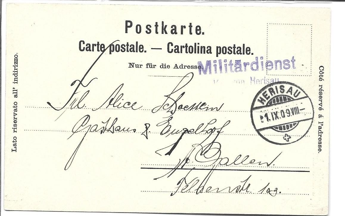 Cartoline postali: AK  Appenzellische Winkelriedstiftung – Usato da Appenzell venduto da mai25 1