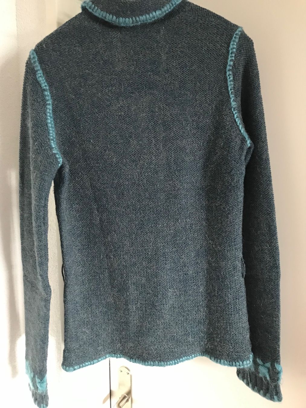 Esprit Jacken: Esprit EDC Strickjacke mit Glitzer, petrol – Gebraucht aus Niederteufen von mix18 2